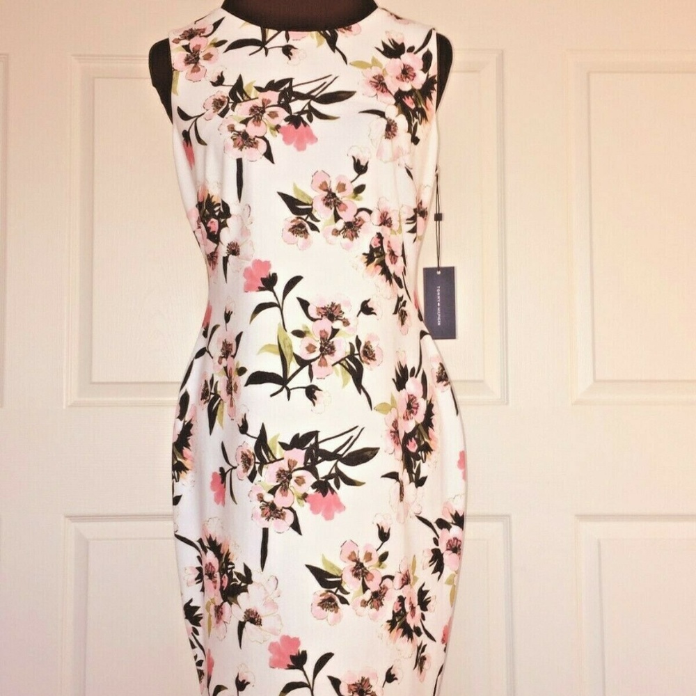 TOMMY HILFIGER - FLORAL DRESS, SZ 8, NEW